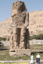 one statue showing scale