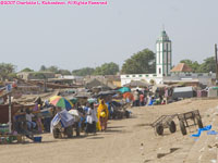market on the beach