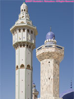 two minarets