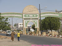 city gate of Touba